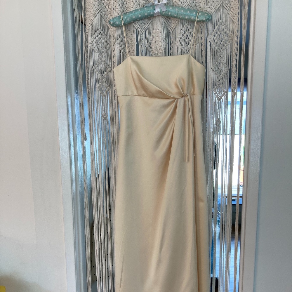 Vera Wang ~ Cream Formal  Dress SZ 4 Prom/Wedding - Picture 6 of 14